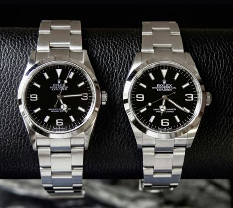 rolex explorer ref. 124273|rolex 114270 vs 124270.